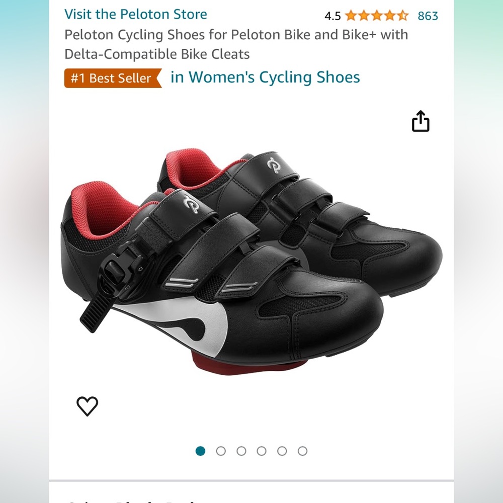 NWOT Peloton Cycling Shoes - Picture 8 of 8